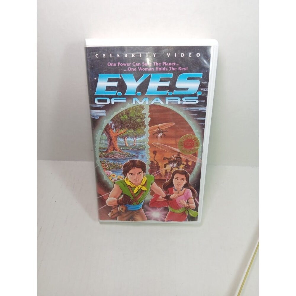E.Y.E.S. Eyes of Mars VHS Tape 1995 Iku Suzuki Space Drama! Celebrity Video